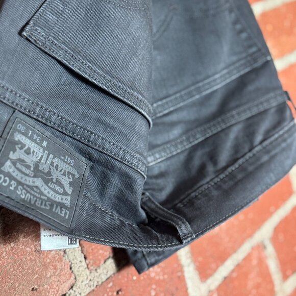 Men's Levi's Denim - Straight - Like New - Grey - Size 34 - Picture 1 of 9